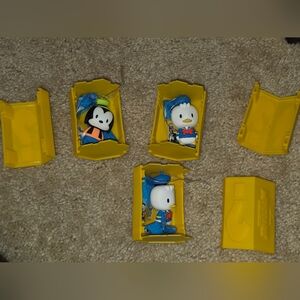 HALLMARK MYSTERY CHRISTMAS ORNAMENTS DISNEY RARE GOOFY AND DONALD DUCK